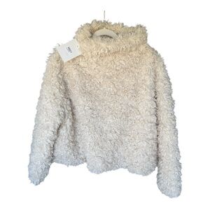 NWT KHY x Entire Studios Shaggy Faux Fur Pullover